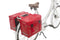 New Looxs Bisonyl Double Dubbele Fietstas - 46 liter - Zilver