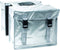 New Looxs Bisonyl Double Dubbele Fietstas - 46 liter - Zilver