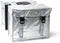 New Looxs Bisonyl Double Dubbele Fietstas - 46 liter - Zilver