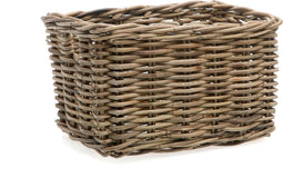 New Looxs Brisbane Medium Fietsmand Voordrager - 23 liter - Rotan - Grijs