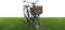 New Looxs Brisbane Medium Fietsmand Voordrager - 23 liter - Rotan - Bruin