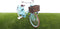 New Looxs Brisbane Medium Fietsmand Voordrager - 23 liter - Rotan - Bruin