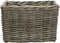 New Looxs Brisbane Medium Fietsmand Voordrager - 23 liter - Rotan - Grijs