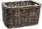 New Looxs Brisbane Medium Fietsmand Voordrager - 23 liter - Rotan - Bruin