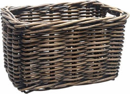 New Looxs Brisbane Small Fietsmand Voordrager - 11 liter - Rotan - Bruin