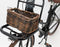 New Looxs Brisbane Small Fietsmand Voordrager - 11 liter - Rotan - Bruin