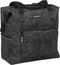 New Looxs Camella Bamboo - Enkele Fietstas - Afneembare Shopper - Pakaftas Enkel - Boodschappentas met Haken - Stevig en Afneembaar - 24 Liter - Zwart