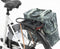 New Looxs Camella Bamboo - Enkele Fietstas - Afneembare Shopper - Ideaal als Boodschappentas - Stevig en Vormvast - 24,5 liter - Groen