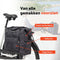 New Looxs Camella Bamboo - Enkele Fietstas - Afneembare Shopper - Pakaftas Enkel - Boodschappentas met Haken - Stevig en Afneembaar - 24 Liter - Zwart