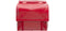 New Looxs Cameo Double Bisonyl - Dubbele Fietstas - 46 liter - Rood