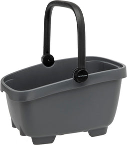 New Looxs Clipper - Fietsmand Hond - Bagagedrager - Hondenmand Fiets Achter - Geschikt voor Elektrische Fietsen – Boodschappen Fietsmand – Antraciet