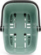 New Looxs Clipper Racktime 2.0 - Fietsmand achterop - Voor Racktime 2.0 bagagedrager – Groen