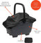 New Looxs Clipper Racktime 2.0 - Fietsmand achterop - Voor Racktime 2.0 bagagedrager – Groen