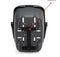 New Looxs Clipper Racktime 2.0 - Fietsmand achterop - Voor Racktime 2.0 bagagedrager – Antraciet
