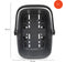 New Looxs Clipper Racktime 2.0 - Fietsmand achterop - Voor Racktime 2.0 bagagedrager – Antraciet