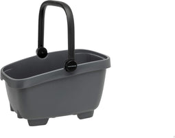 New Looxs Clipper Racktime - Fietsmand achterop - Hondenfietsmand en boodschappenmand – Antraciet