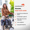 New Looxs Fiori Alma - Dubbele Fietstas - Geschikt voor elke Bagagedrager - Ook voor Elektrische Fietsen - 30 L - Zwart
