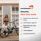 New Looxs Fiori Alma - Dubbele Fietstas - Geschikt voor elke Bagagedrager - Ook voor Elektrische Fietsen - 30 L - Sand