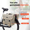 New Looxs Fiori Alma - Dubbele Fietstas - Geschikt voor elke Bagagedrager - Ook voor Elektrische Fietsen - 30 L - Sand