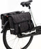 New Looxs Fiori Alma - Dubbele Fietstas - Geschikt voor elke Bagagedrager - Ook voor Elektrische Fietsen - 30 L - Zwart