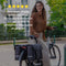 New Looxs Fiori Alma - Dubbele Fietstas - Geschikt voor elke Bagagedrager - Ook voor Elektrische Fietsen - 30 L - Sand