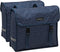 New Looxs Fiori Double Nomi Dubbele Fietstas - 30 liter - Blauw