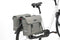 New Looxs Fiori Double Nomi Dubbele Fietstas - 30 liter - Grijs