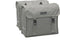 New Looxs Fiori Double Nomi Dubbele Fietstas - 30 liter - Grijs