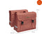 New Looxs Fiori Double Nomi Dubbele Fietstas - 30 liter - Rood