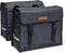 New Looxs Fiori Double Nomi Dubbele Fietstas - 30 liter - Zwart