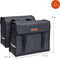 New Looxs Fiori Double Nomi Dubbele Fietstas - 30 liter - Zwart