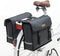 New Looxs Fiori Double Nomi Dubbele Fietstas - 30 liter - Zwart
