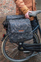 New Looxs Forest Joli Dubbele Fietstas - 37 liter - Antraciet