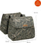 New Looxs Forest Joli Dubbele Fietstas - 37 liter - Antraciet