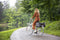 New Looxs Forest Joli Dubbele Fietstas - 37 liter - Antraciet