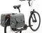 New Looxs Ivy Mondi Joy Dubbele Fietstas - 38 liter - Grijs