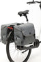 New Looxs Ivy Mondi Joy Dubbele Fietstas - 38 liter - Grijs