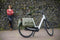New Looxs Ivy Mondi Joy Dubbele Fietstas - 38 liter - Walnoot Ivy Grijs/Groen