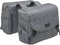 New Looxs Ivy Mondi Joy Dubbele Fietstas MIK - 38 liter - Grijs