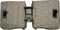 New Looxs Ivy Mondi Joy Dubbele Fietstas MIK - 38 liter - Walnoot Ivy grijs groen