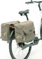 New Looxs Ivy Mondi Joy Dubbele Fietstas MIK - 38 liter - Walnoot Ivy grijs groen
