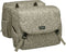 New Looxs Ivy Mondi Joy Dubbele Fietstas Racktime - 38 liter - Walnoot Ivy grijs groen