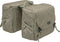 New Looxs Ivy Mondi Joy Dubbele Fietstas Racktime - 38 liter - Walnoot Ivy grijs groen