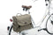 New Looxs Ivy Mondi Joy Single Enkele Fietstas - Afneembaar - 18,5 liter - Walnoot Ivy Grijs/Groen