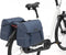 New Looxs Joli Double Nomi Dubbele Fietstas - 37 liter - Blauw