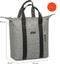 New Looxs Kota Nomi Enkele Fietstas - Afneembaar - 24 liter - Grijs