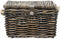 New Looxs Melbourne Medium Fietsmand Voordrager - 24 liter - Rotan - Bruin