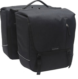 New Looxs Nova Detachable Dubbele Fietstas - Afneembaar - 32 liter - Zwart