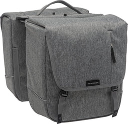 New Looxs Nova Detachable Dubbele Fietstas - Afneembaar - 32 liter - Grijs