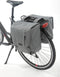 New Looxs Nova Detachable Dubbele Fietstas - Afneembaar - 32 liter - Grijs